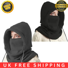 Unisex Winter Balaclava Knit Hood Windproof Warm Face Mask for Motorcycle UK