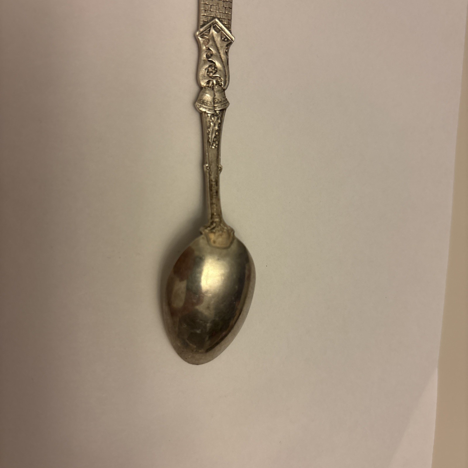 Vintage Night Before Christmas Spoon Sterling Silver.925 *Nice*