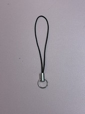 100 pcs Cell phone split ring strap - Black