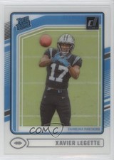 2024 Panini Clearly Donruss Rated Rookie Xavier Legette #66 1fa4