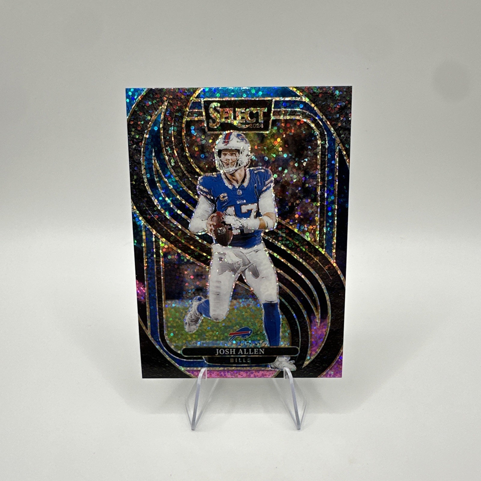 2024 Panini Select Cosmic Josh Allen Premier Level SSP #122 Buffalo Bills