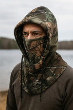 Thermal Camo Fleece Balaclava Snood Windproof 3-in-1 Fishing Hunting Outdoor