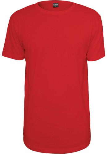 URBAN CLASSICS SHAPED LONG TEE Basic T-Shirt extra lang Jersey Regular Oversize - Bild 13 von 123