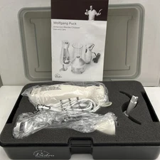 Wolfgang Puck Bistro Collection White Immersion Blender & Chopper With Case