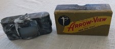 Arrow-View Marbled Plastic 35 mm Lighted Battery Operated Slide Viewer In Box