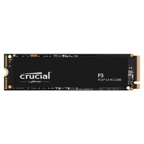Crucial P3 4TB M.2 PCIe Gen3 NVMe Interne SSD, Bis zu 3500MB/s - CT4000P3SSD8