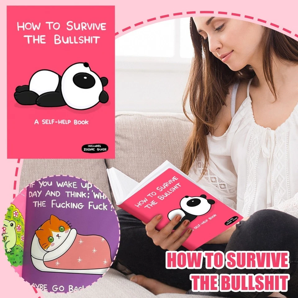 HOW TO SURVIVE THE BULLSHIT English Self Curing Life Knowledge Book For Beginner - image 4 of 4