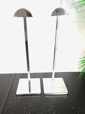 Handbag Display Stand, Chrome Finish, 35 cm - 60 cm  x  2, Used - Good Condition