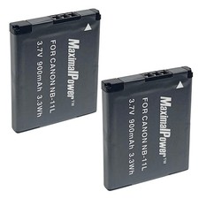 Replace Battery For Canon NB-11L NB-11LH PowerShot A2300 IS A2400 A2500 2PK 