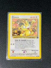 Carte Pokemon Miaouss 62/82 Team Rocket Edition 2 Wizards booster 🇫🇷