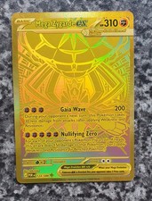 Mega Zygarde ex 124/088 Gold Secret Rare Pokemon TCG card