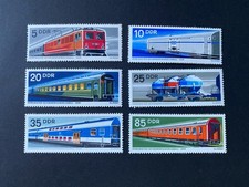 DDR 1973 - Mi-Nr. 1844-1849 - Schienenfahrzeugbau - postfrisch