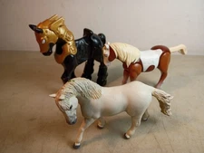 Mixed Lot of 3 Toy Horses: Fisher Price Imaginext Dreamworks & Safari Ltd 