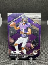 2025 Panini Mosaic - Epic Performers Lamar Jackson #3 Mosaic Prizm
