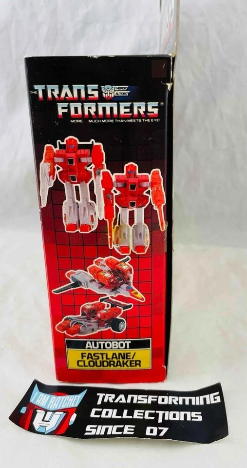 Transformers Original G1 1987 Autobot Clones Fastlane and Cloudraker MOSC MIB - Image 2 of 4