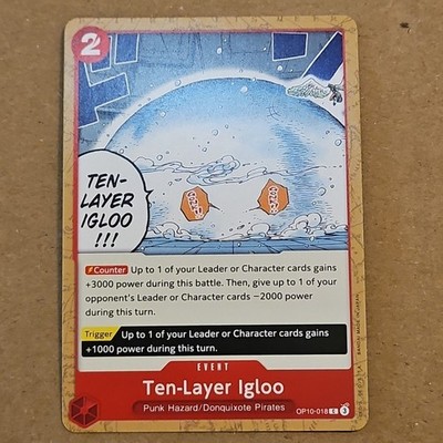 One Piece Ten-Layer Igloo (OP10-018/376) Premium Booster -The Best- Vol. 2 NM
