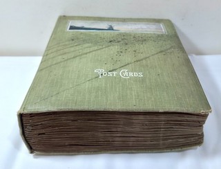 Huge lot 280 postcards East Coast Massachusetts Connecticut antique album #5