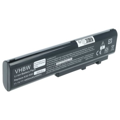 Akku für Asus A32-N50 90-NQY1B2000Y 90-NQY1B1000Y A33-N50 4400mAh 11,1V