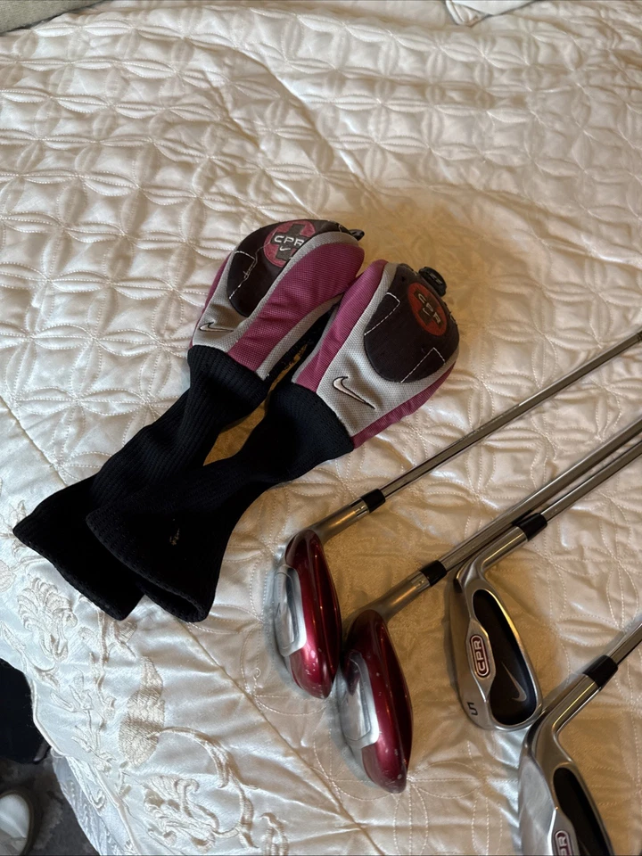 Nike CPR Hybrid Combo Set 5-PW 22 + 26 w Headcovers Steel Tru Temper OEM - Image 4 of 4