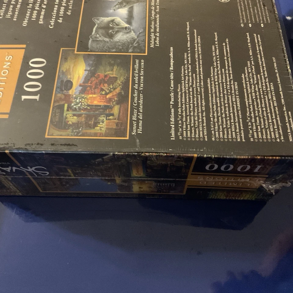 Viktor Shvaiko 1000 Pc Jigsaw Puzzle Buca Francesco Italy Glue and Book New - Image 4 of 4