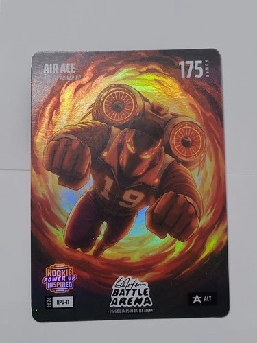 2026 Bo Jackson Battle Arena  AIR ACE Rookie Inspired Power Up, ACE BAILEY