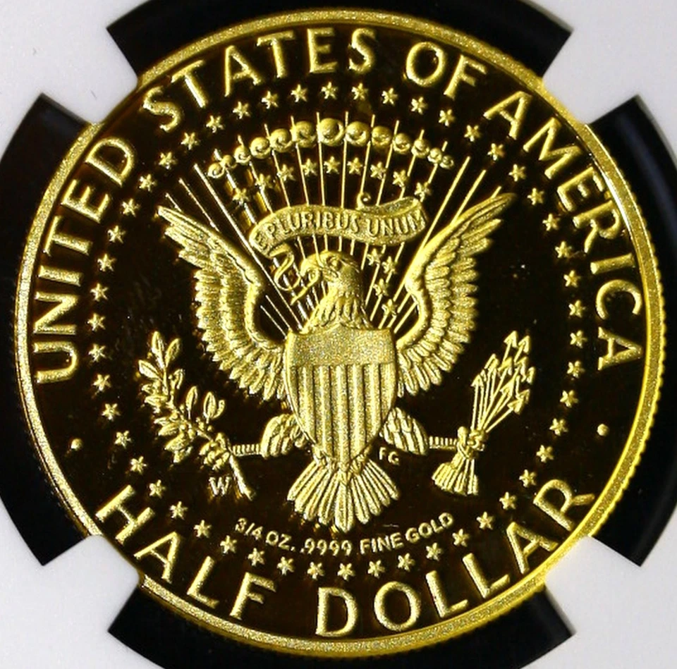 KENNEDY 50th Anniversary 1964-2014-W Gold 50C High Relief PF 70 ULTRA CAMEO - Image 3 of 4