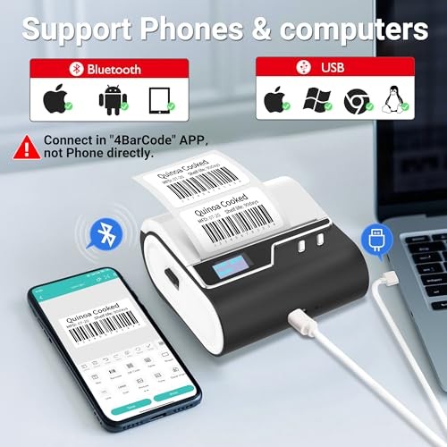 Bluetooth Label Maker Z3 with 1/2/3 Inch Tape Portable Label Printer Bluetooth Label Maker Z3 with 1/2/3 Inch Tape Portable Label Printer