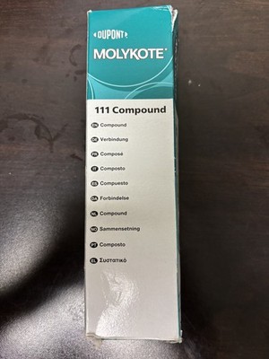 Molykote DOW 111 Lubricant & Sealant, 100g, 3.527 oz. Tube