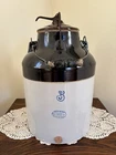 Antique Red Wing Pottery Stoneware Company 3 Gallon Crock With Lid