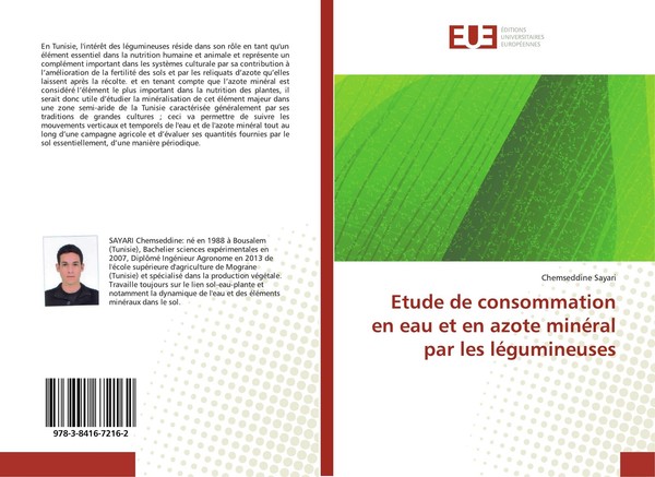 Etude De Consommation En Eau Et En Azote MinéRal Par Les LéGumineuses Chemseddin-image
