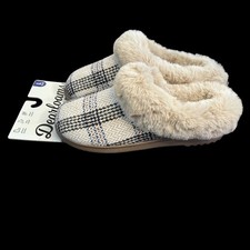 Dearfoam Slippers Womens L Size 9-10 Memory F...