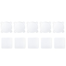 Mcredy 10 PCS Acrylic Stamp Blocks,Clear Stamping Stamps Blocks Tools for DIY...