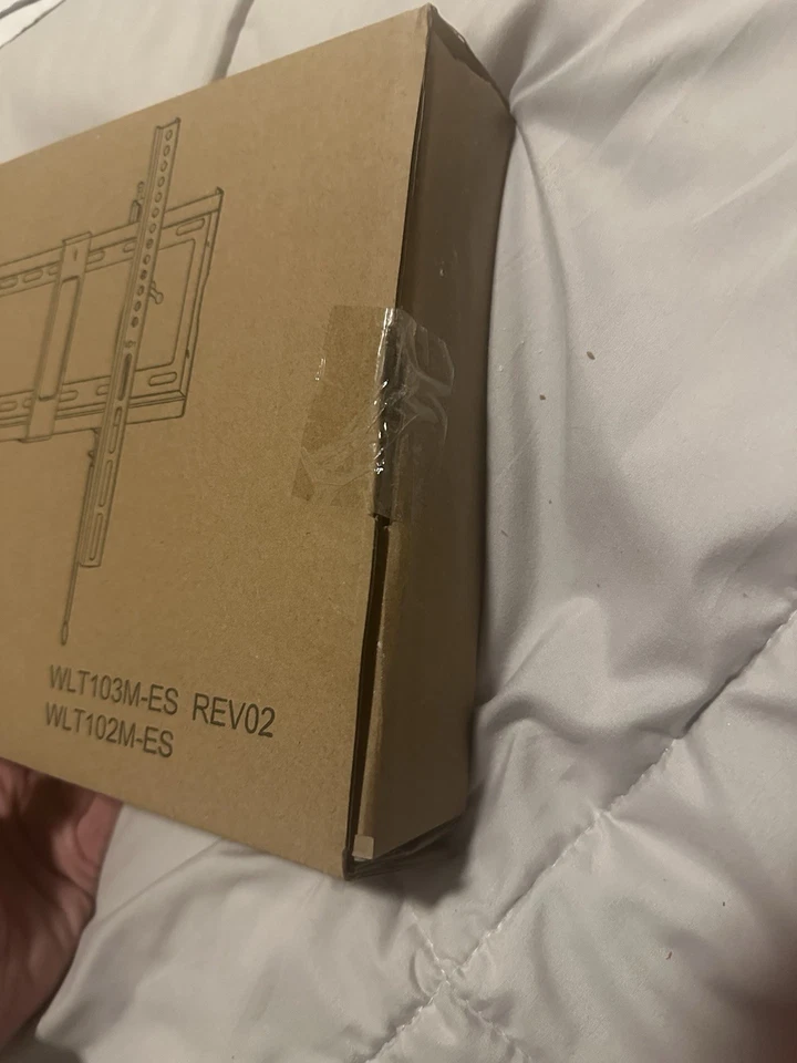 WLT 1031-ES Negro Inclinable Bajo Perfil TV Montaje en Pared para Televisores 32"-70"-NUEVO EN CAJA Foto 2 de 3