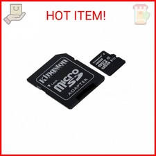 Kingston Canvas Select 16GB microSDHC Class 10 microSD Memory Card UHS-I 80MB/s