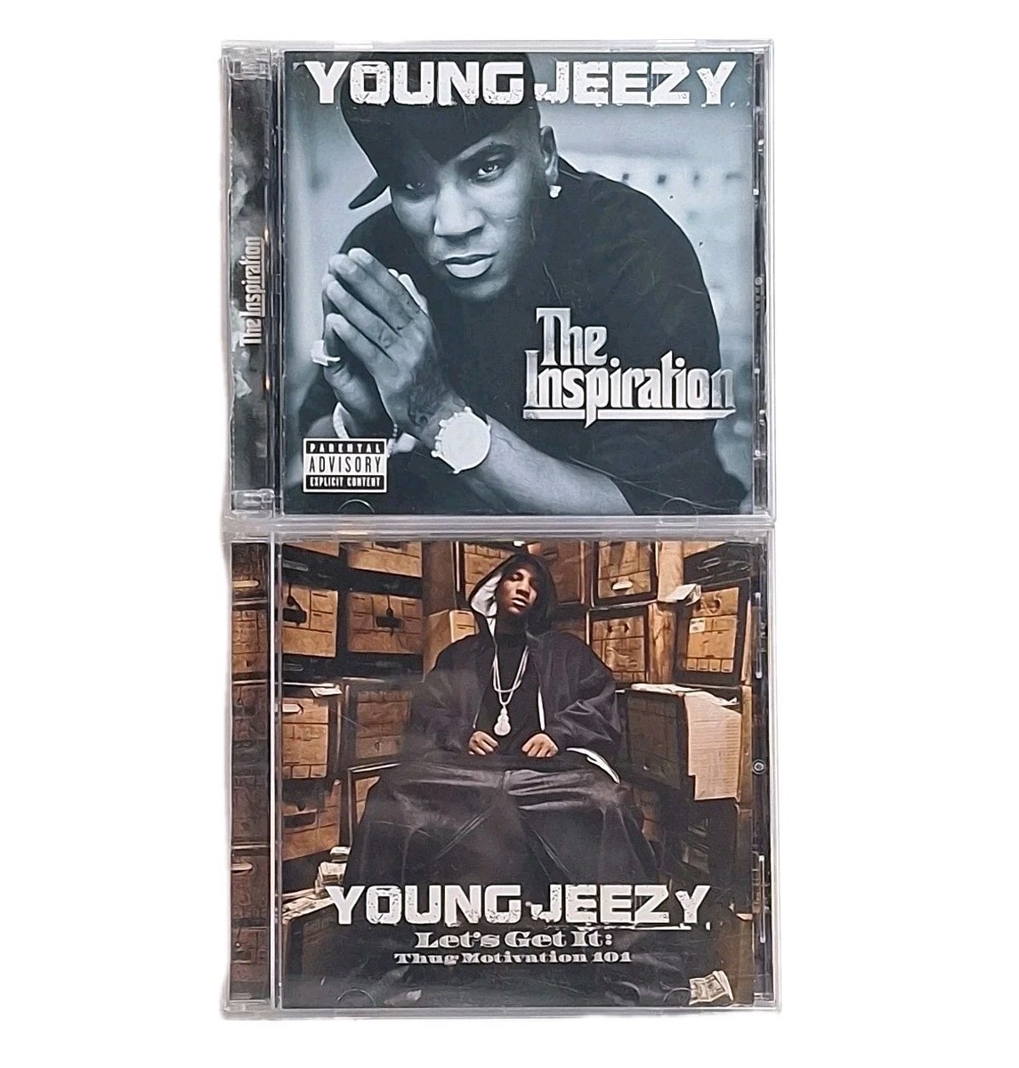 Young Jeezy CD Lot Let's Get It Thug Motivation 101 & The