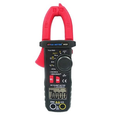 EM6420 portable type clamp digital multimeter 0mV ~ 600v New
