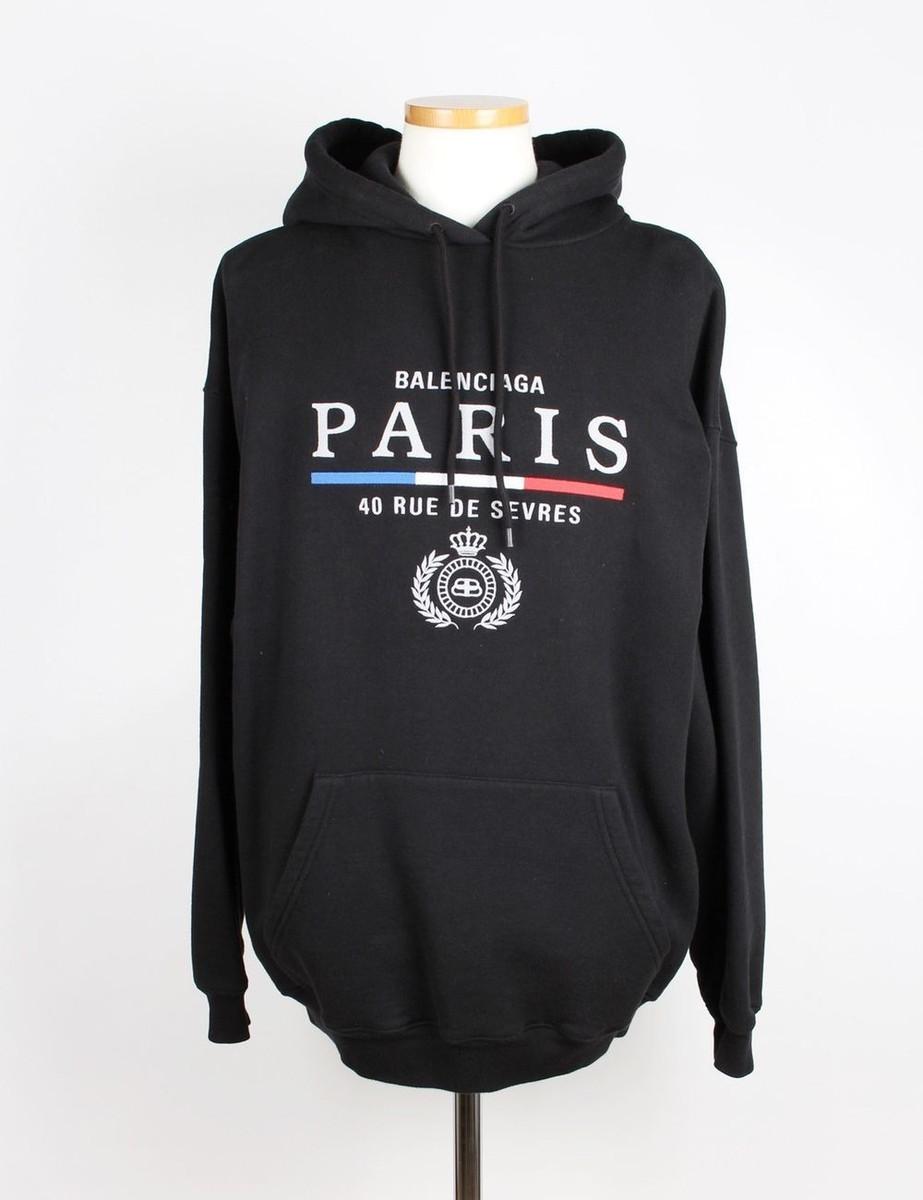 Balenciaga Hoodie with Paris Logo S SKU123456 | eBay Balenciaga Hoodie with Paris Logo S SKU123456 | eBay