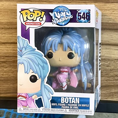 Botan Funko Pop! #546 Yu Yu Hakusho Vinyl Figure New! Tear on back