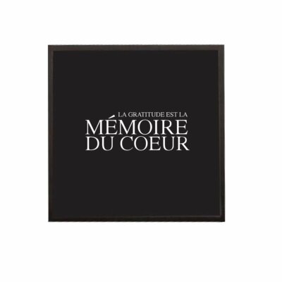 nexxt Talk Framed Wall Art, 11 by 11 Inch, Memoire