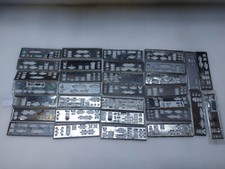 32 Pcs ATX Case Motherboard I/O Shield Back Plate Panel Cover USED