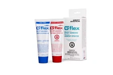 West System 655-8 G/flex Epoxy Adhesive, two 4.5 fl oz., White 