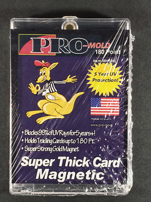 36x Pro Mold MH180 Original 180pt Magnetic Card Holder One Touch (2 Full Boxes)