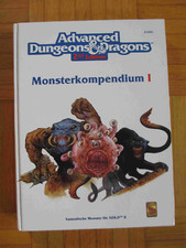Monster Compendium 1 - AD&D 2nd Edition 2102G Hardcover Advanced Dungeon & Dragons