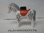 PLAYMOBIL 1.2.3. PLAYMOXOY76 STORE. PINTO HORSE.