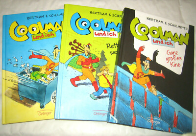COOLMAN Band 1 + 2 + 3      UNGELESEN ° Rüdiger Bertram ° gebundene Ausgabe