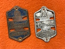 due cartelli bicicletta diamantata, TE020525/ 293