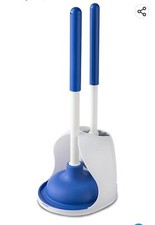 YOCADA blue Plunger And Brush 2 In 1. NEW in Box 