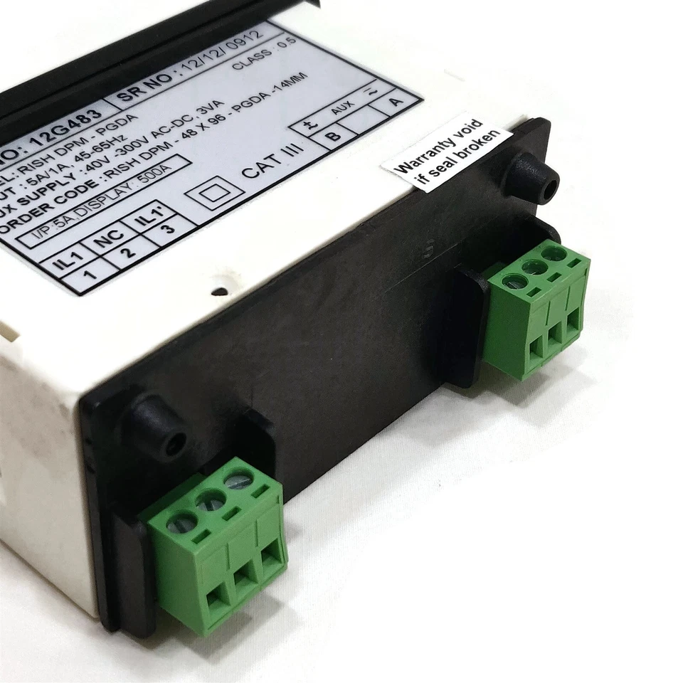 1 Phase Programmable Rish Digital Panel Meter. Type PGDA. Made in India - Image 3 of 4