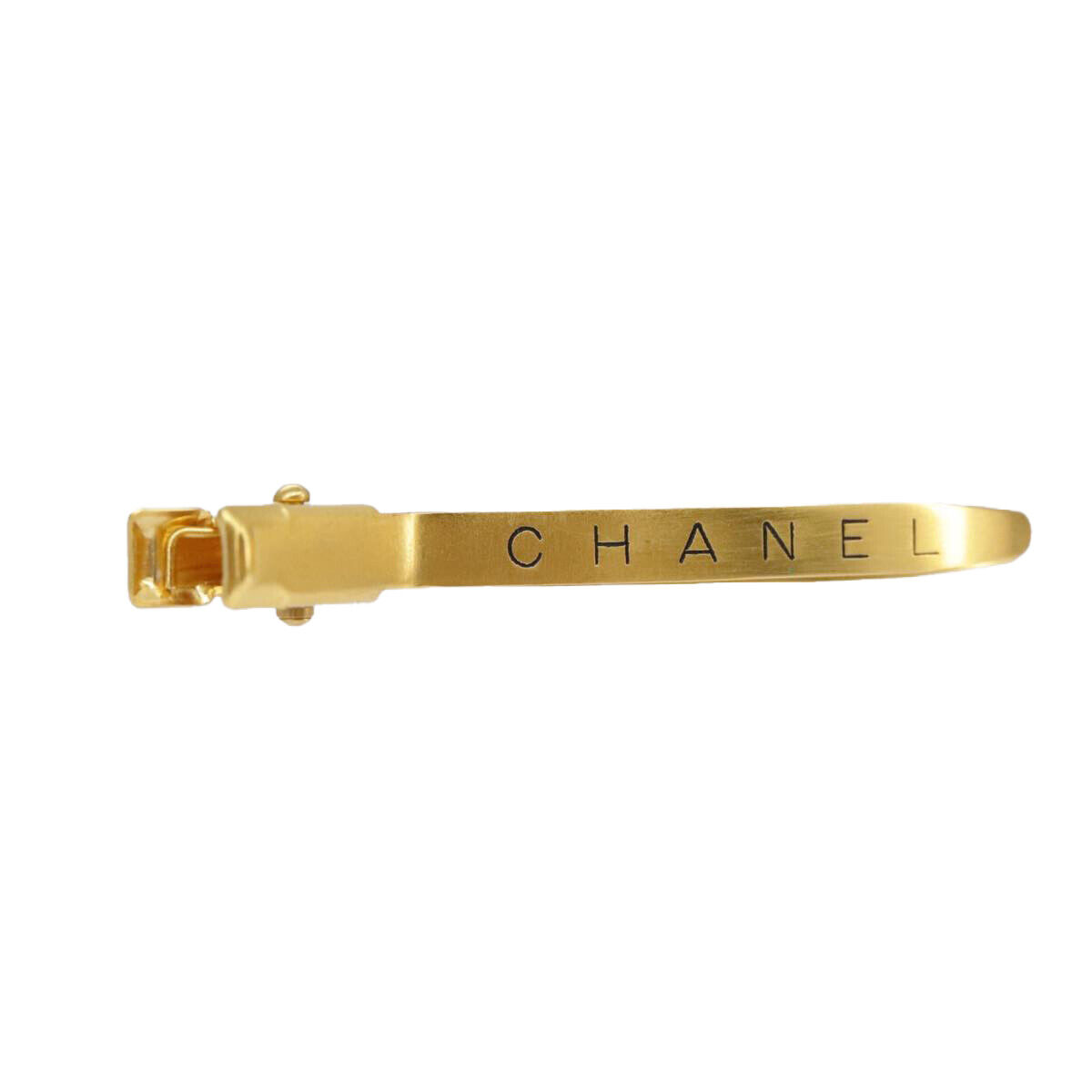 CHANEL Barrette metal Gold CC Auth 97761 | eBay CHANEL Barrette metal Gold CC Auth 97761 | eBay