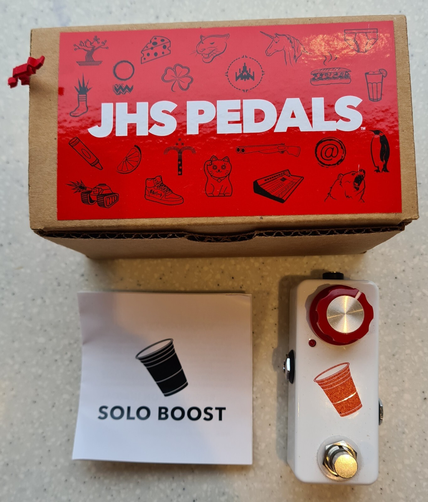 JHS solo Boost Guitar Pedal eBay